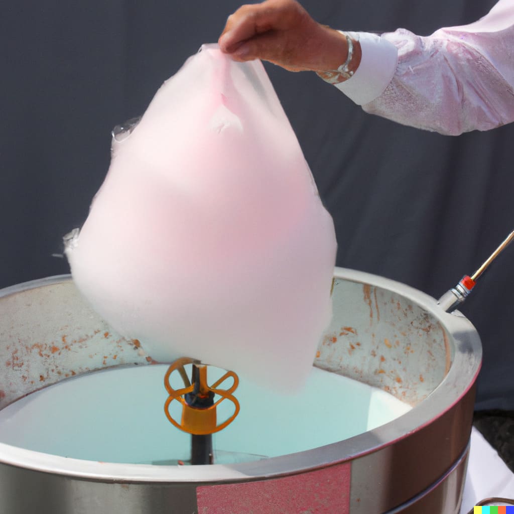  Apparatus for cotton candy